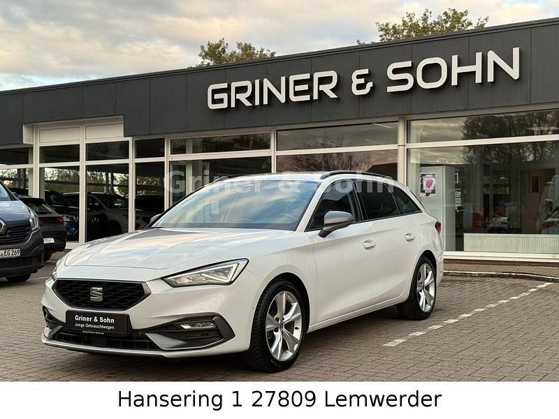 Weiß Gebraucht 2024 Seat Leon FR Kombi | 24.900 € (Superpreis) - Bild 1/4
