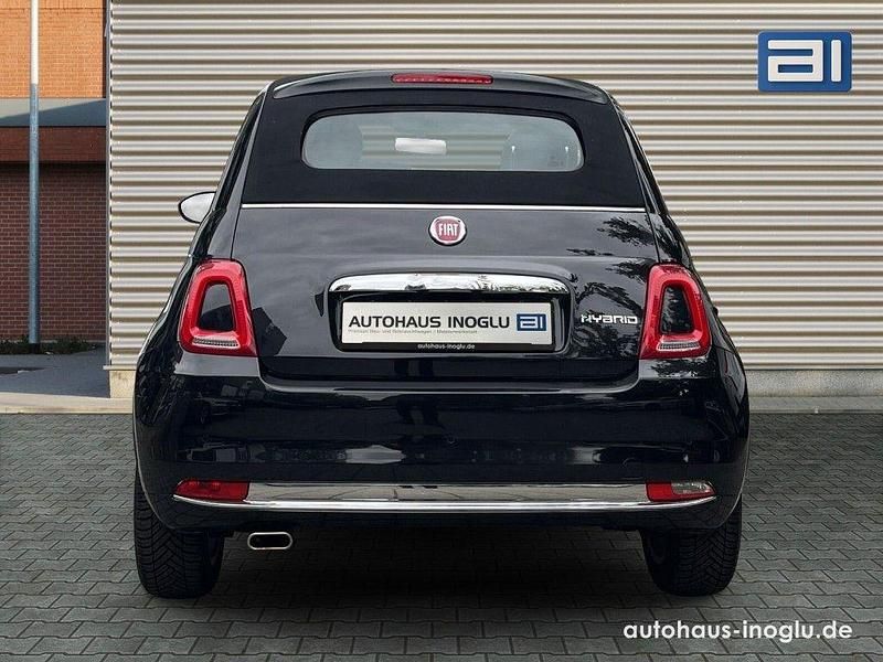 Gebraucht Fiat 500 71 PS (52 kW) 2023 Schwarz vesuvio schwarz (metallic) Cabrio
