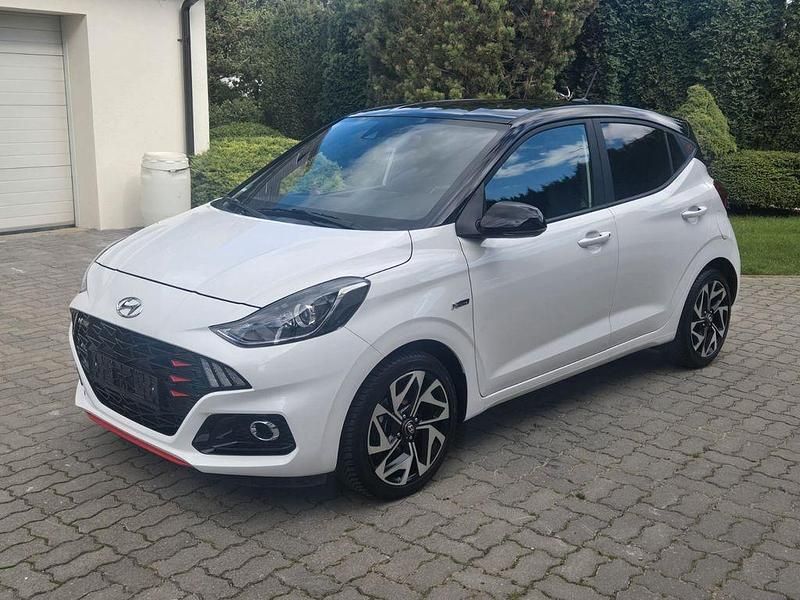 Weiß Gebraucht 2022 Hyundai i10 N Line Kleinwagen | 13.990 € (Superpreis) - Bild 1/4