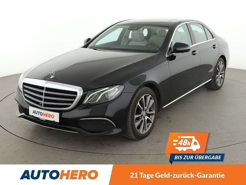 Schwarz Gebraucht 2016 Mercedes E350 Exclusive Limousine | 28.020 € (Guter Preis) - Bild 1/3