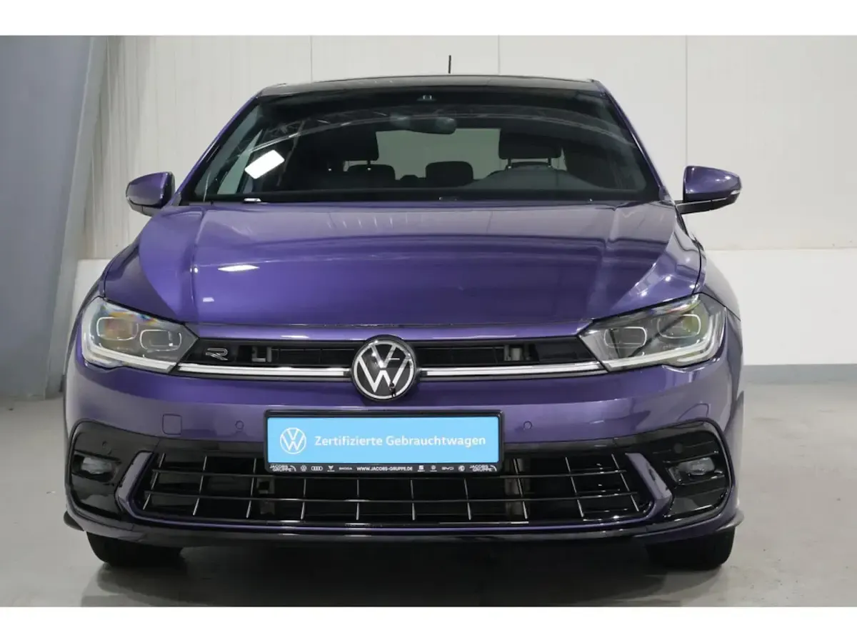 Gebraucht VW Polo Beats 110 PS (80 kW) 2024 Violett Kleinwagen