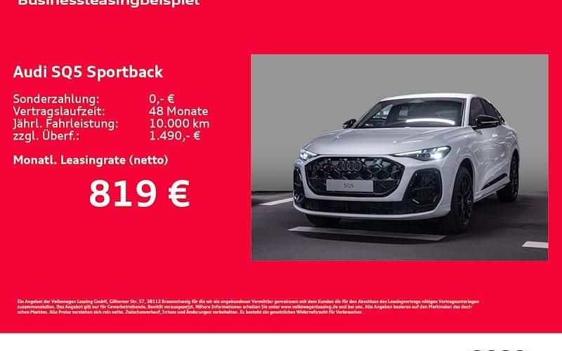Neu Audi Q5 Sportback Ambiente 367 PS (269 kW) 2025 Weiß SUV
