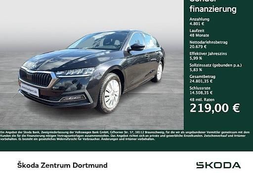 Gebraucht Skoda Octavia Style 150 PS (110 kW) 2023 Schwarz Kombi