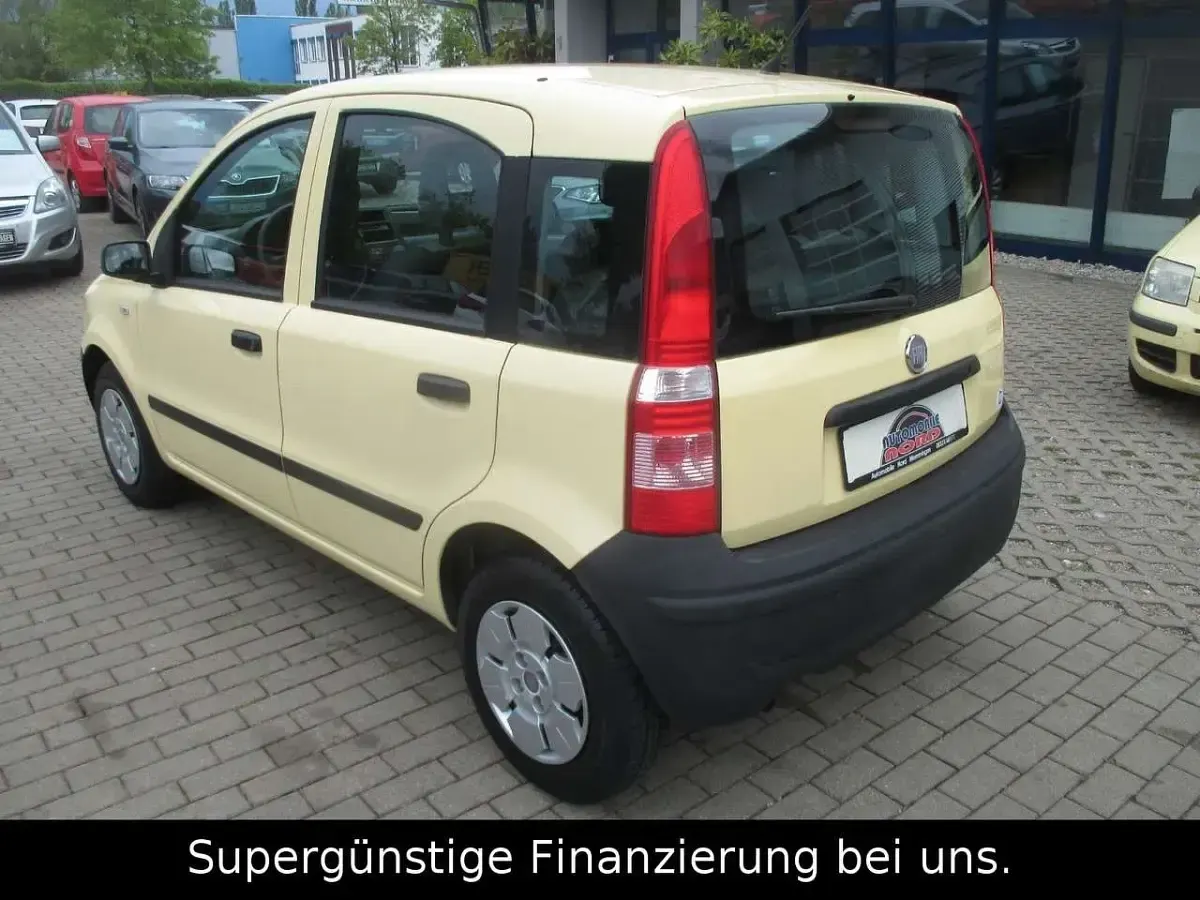 Gebraucht Fiat Panda Active 54 PS (39 kW) 2009 Gelb Kleinwagen