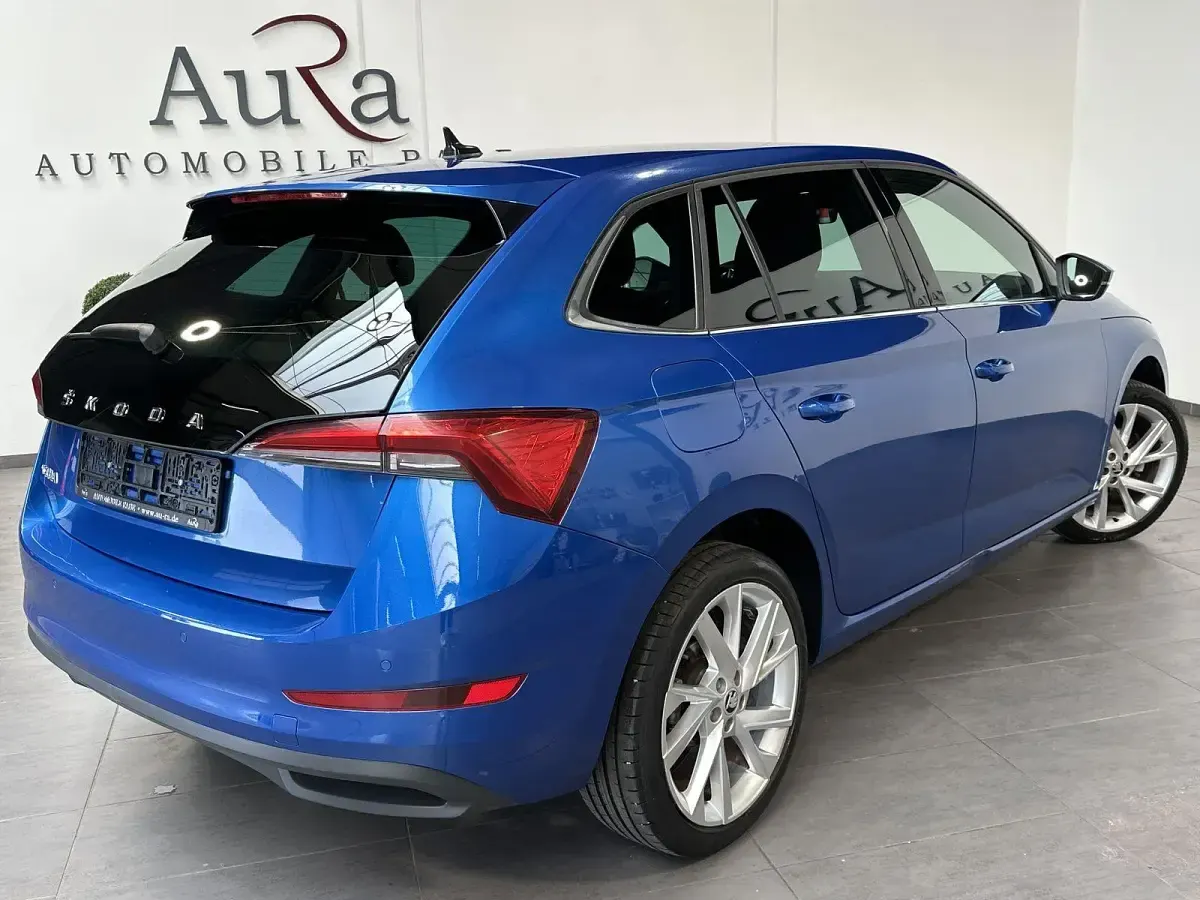 Gebraucht Skoda Scala Style 150 PS (110 kW) 2023 Blau Kleinwagen