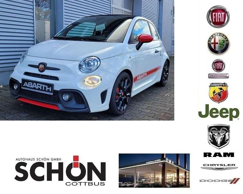 Weiß Gebraucht 2017 Abarth 595C Competizione Cabrio | 19.300 € (Etwas zu teuer) - Bild 1/4