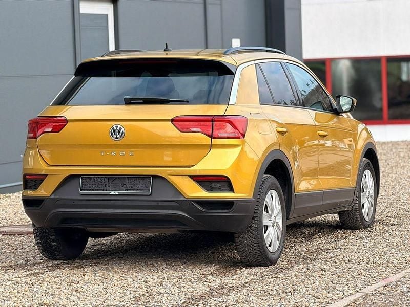 Gebraucht VW T-Roc Basis 116 PS (85 kW) 2018 Gelb SUV