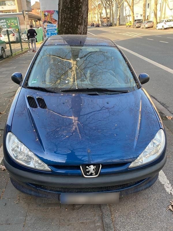 Gebraucht Peugeot 206 60 PS (44 kW) 2004 Blau Kleinwagen