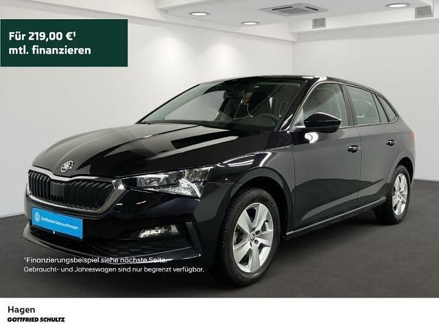 Schwarz Gebraucht 2021 Skoda Scala Cool Plus Kleinwagen | 14.590 € (Guter Preis) - Bild 1/4