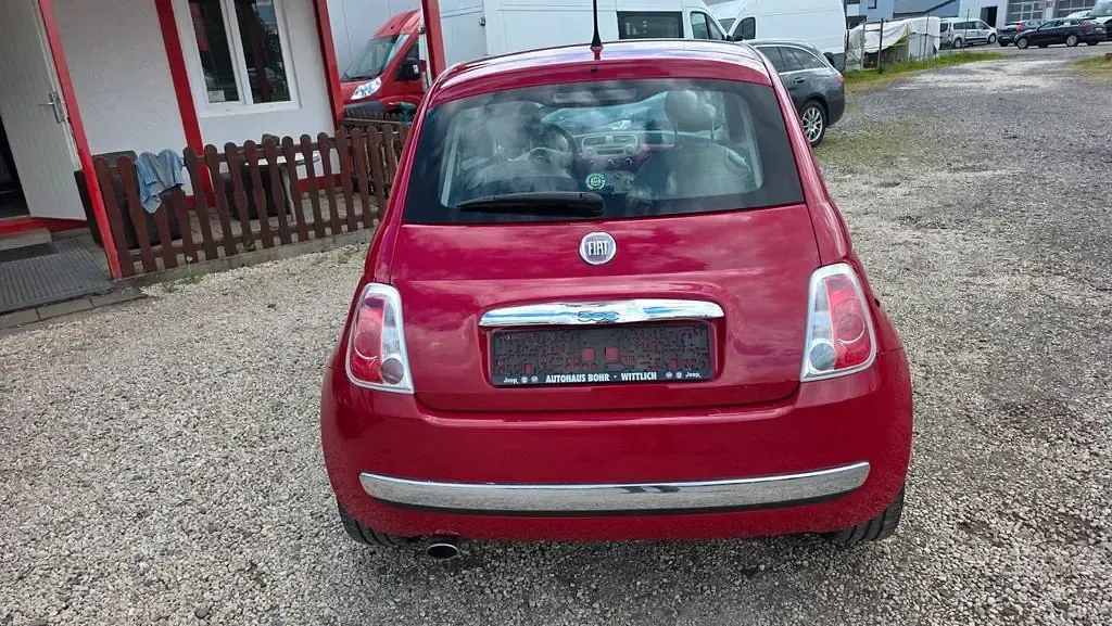 Usata Fiat 500 69 CV (50 kW) 2009 Rosso Cabrio