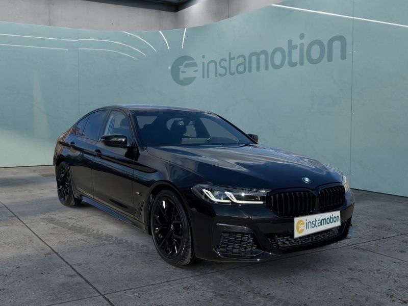Schwarz Gebraucht 2022 BMW 520 M Sport Limousine | 41.700 € (Fairer Preis) - Bild 1/4