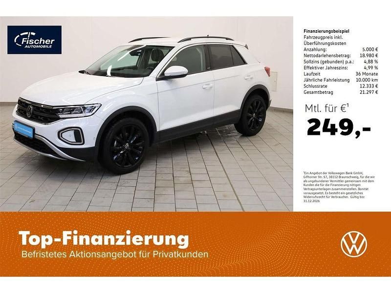 Gebraucht VW T-Roc Move 110 PS (80 kW) 2023 Weiss SUV