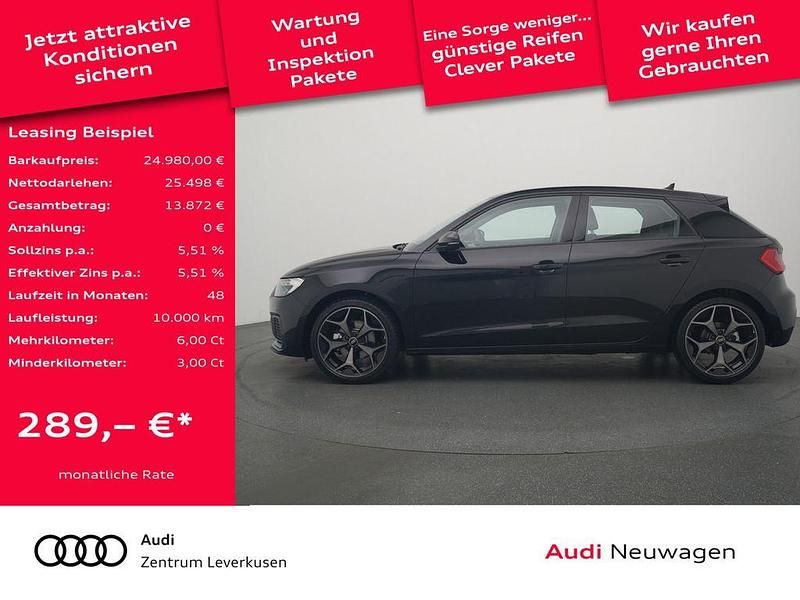 Gebraucht Audi A1 Sportback Advanced 116 PS (85 kW) 2025 Schwarz Kleinwagen