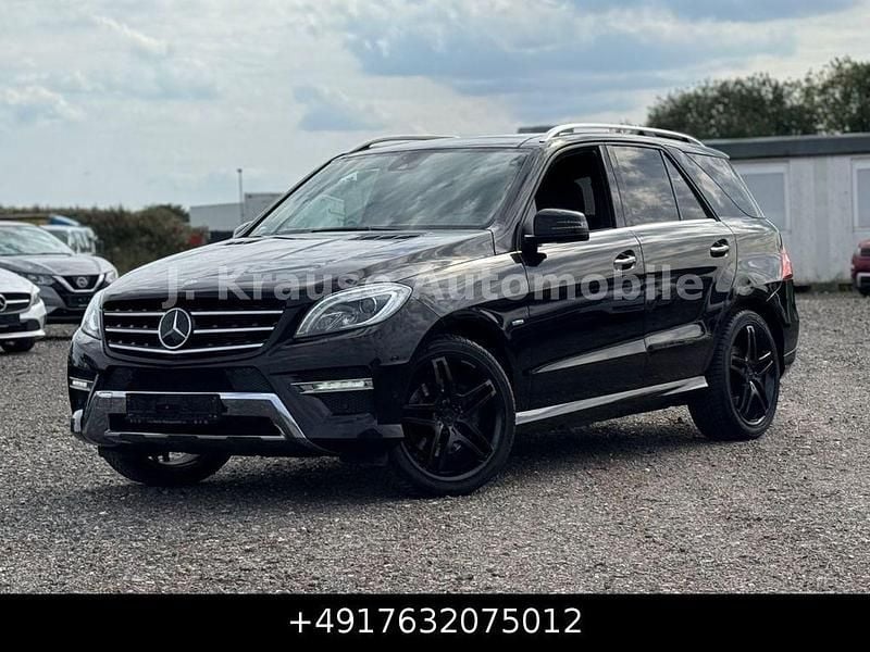 Schwarz Gebraucht 2012 Mercedes ML350 AMG SUV | 17.999 € (Guter Preis) - Bild 1/4