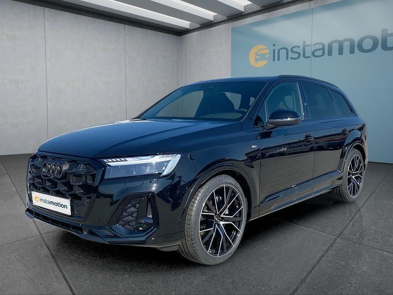 Schwarz Gebraucht 2025 Audi Q7 S-Line SUV | 99.499 € - Bild 1/4