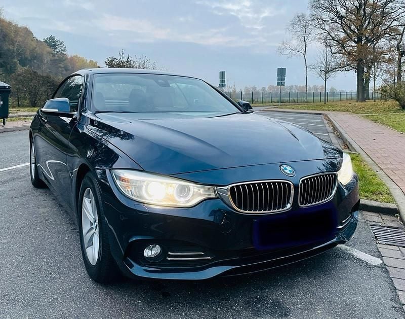Blau Gebraucht 2016 BMW 420 Cabrio | 26.100 € (Teuer) - Bild 1/4