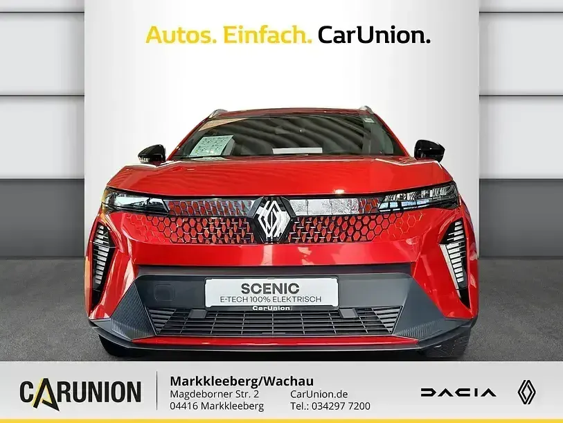 Brugt Renault Scenic E-Tech Komfort 125 kW (170 HK) 2025 Rød SUV