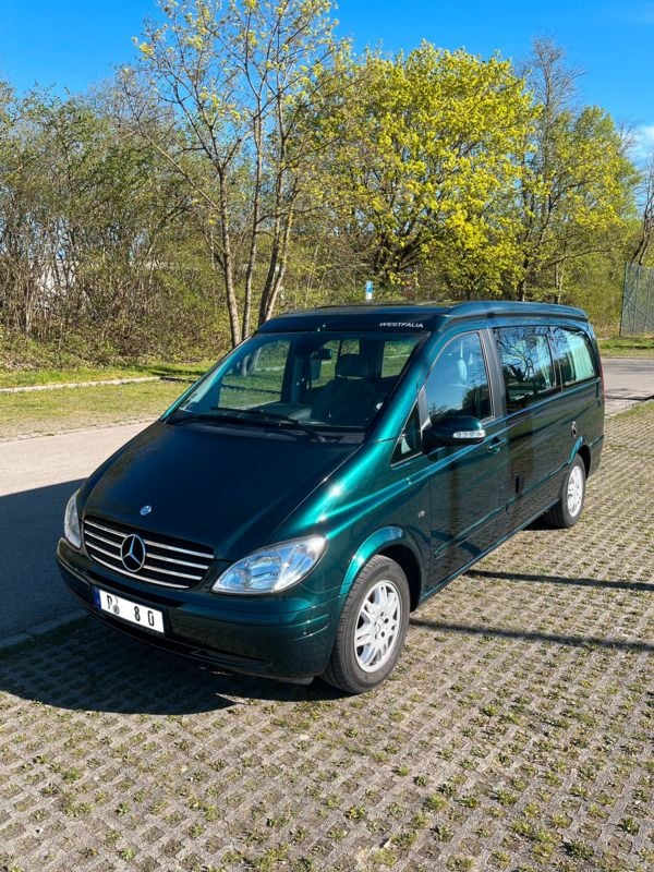 Grün Gebraucht 2007 Mercedes Viano Marco Polo Van / Kleinbus | 26.800 € - Bild 1/4