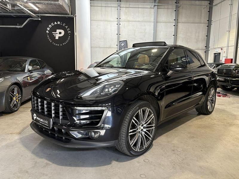 Schwarz Gebraucht 2017 Porsche Macan Turbo SUV | 34.990 € (Teuer) - Bild 1/4