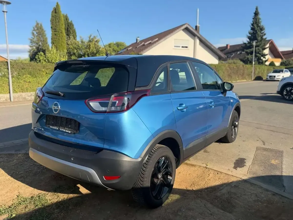 Gebraucht Opel Crossland X 110 PS (80 kW) 2019 Blau SUV