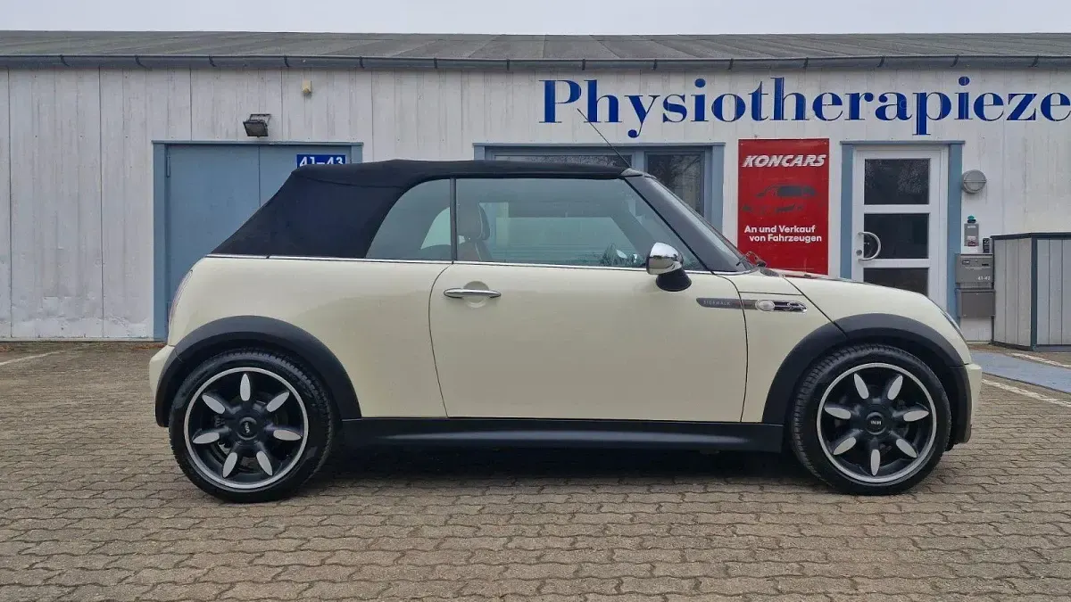 Käytetty Mini Cooper S Cabriolet 170 HP (125 kW) 2008 Valkoinen Avoauto