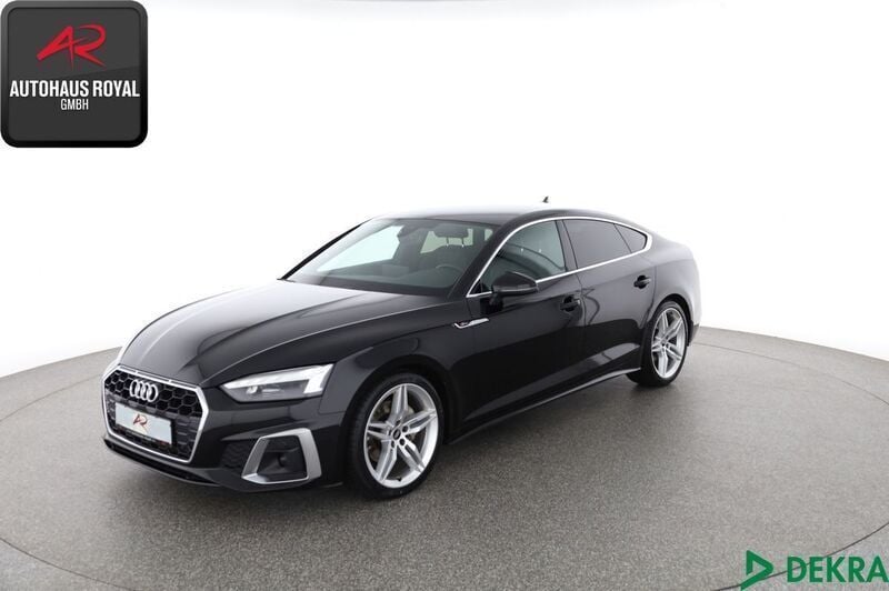 Schwarz Gebraucht 2021 Audi A5 Sportback S-Line Limousine | 31.880 € (Fairer Preis) - Bild 1/2