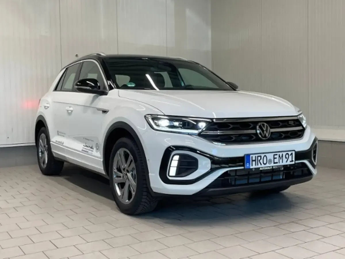 Gebraucht VW T-Roc R-line 150 PS (110 kW) 2025 Weiß SUV