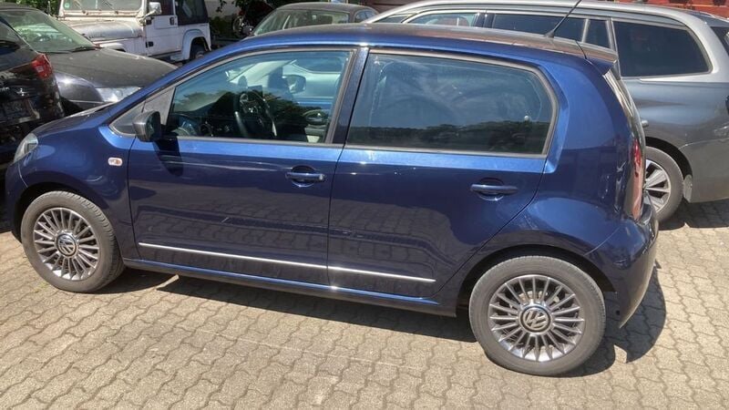 Blau Gebraucht 2012 VW up! move up! Kleinwagen | 5.200 € (Fairer Preis) - Bild 1/4