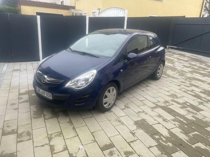 Gebraucht Opel Corsa Edition 69 PS (50 kW) 2012 Blau Kleinwagen