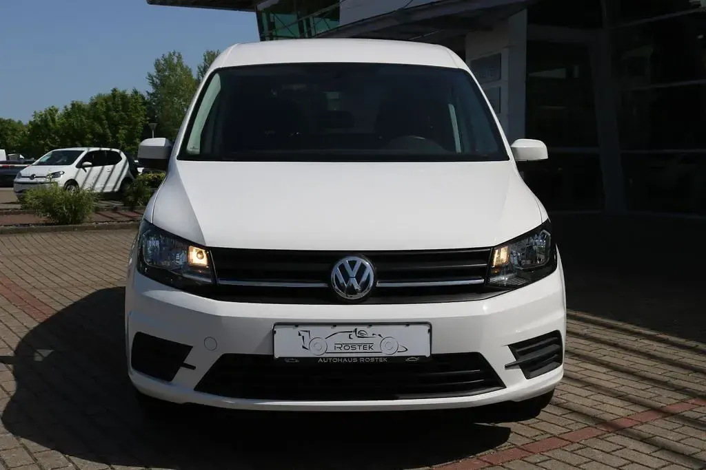 Gebraucht VW Caddy Trendline 102 PS (75 kW) 2020 Weiß Van / Kleinbus