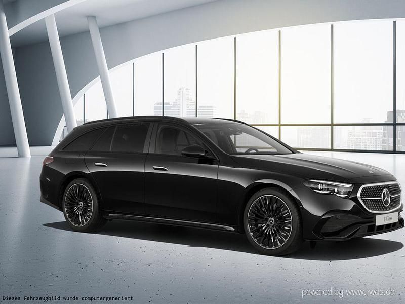 Gebraucht Mercedes E200 AMG 163 PS (119 kW) 2025 Metalliclack obsidianschwarz Kombi