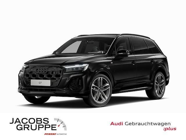 Mythosschwarz metallic Gebraucht 2025 Audi Q7 S-Line SUV | 69.970 € (Fairer Preis) - Bild 1/4