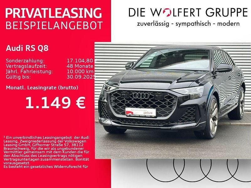 Mythosschwarz metallic Neu 2024 Audi RS Q8 Sport SUV | 139.769 € (Guter Preis) - Bild 1/4