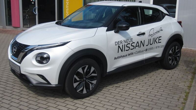 Weiß Gebraucht 2024 Nissan Juke Acenta SUV | 21.990 € (Etwas zu teuer) - Bild 1/4