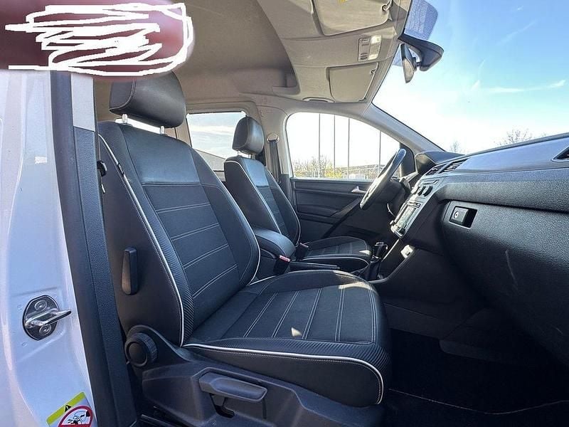 Gebraucht VW Caddy Edition 125 PS (91 kW) 2018 Weiß Van / Kleinbus