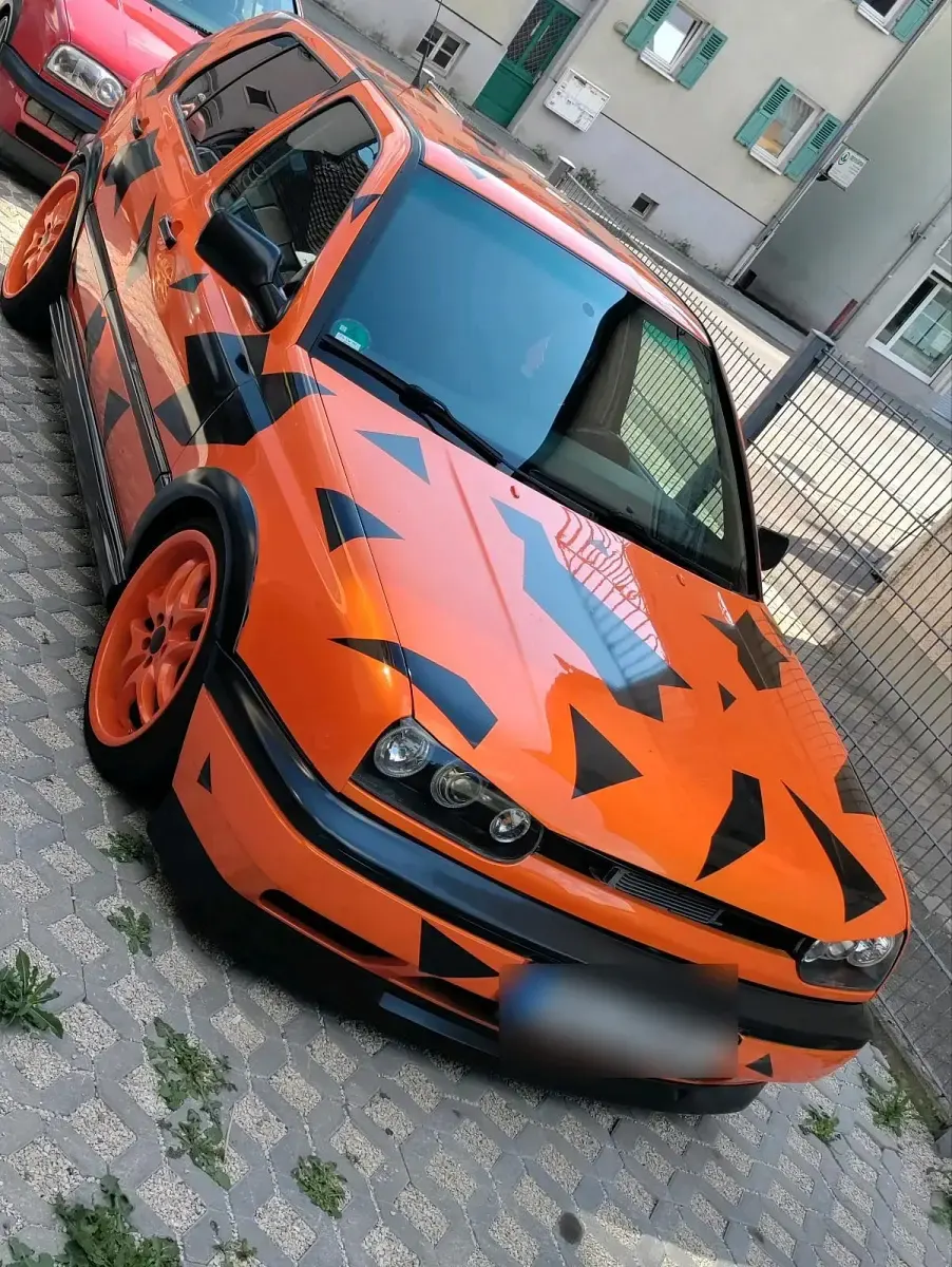 Gebraucht VW Golf III 174 PS (127 kW) 1997 Orange Limousine