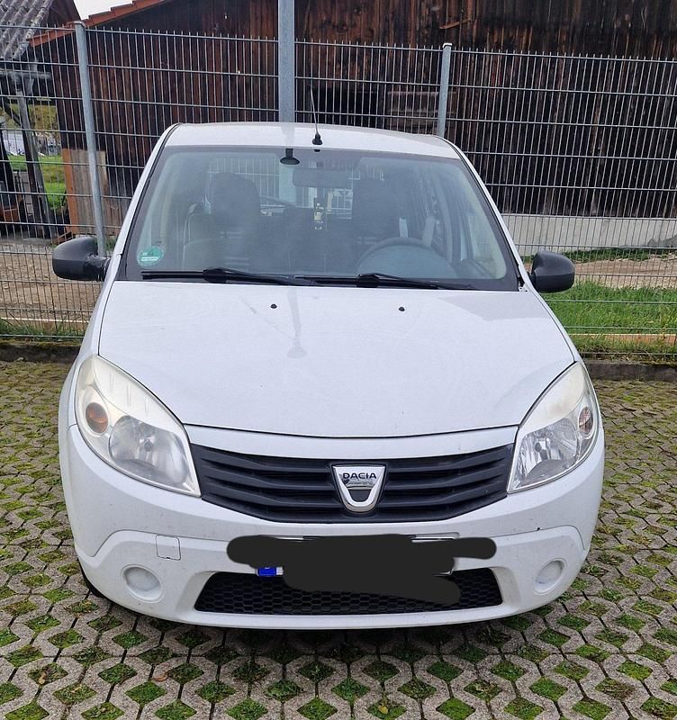 Weiß Gebraucht 2012 Dacia Sandero Kleinwagen | 1.250 € (Superpreis) - Bild 1/4