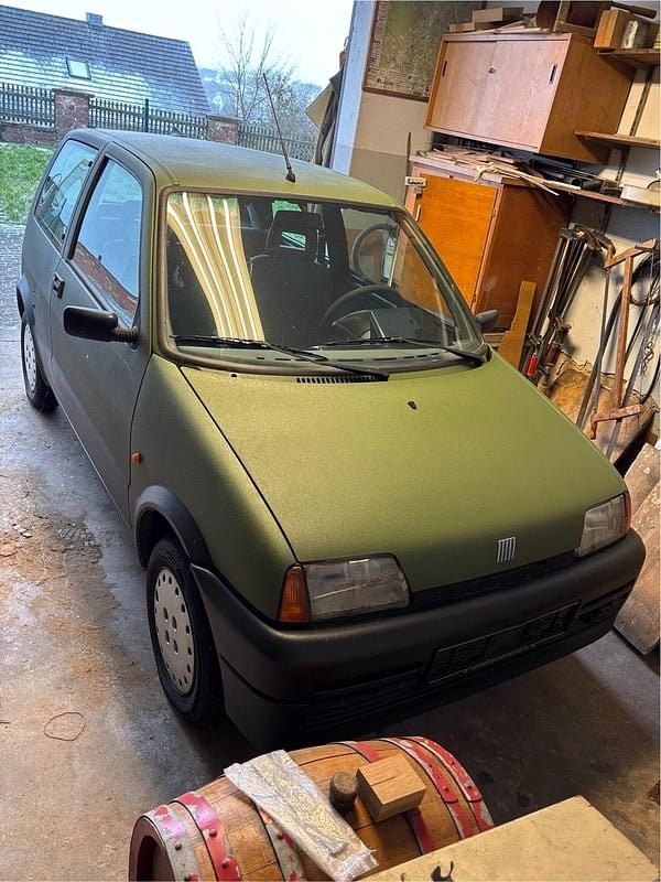 Grün Gebraucht 1998 Fiat Cinquecento Kleinwagen | 600 € - Bild 1/4