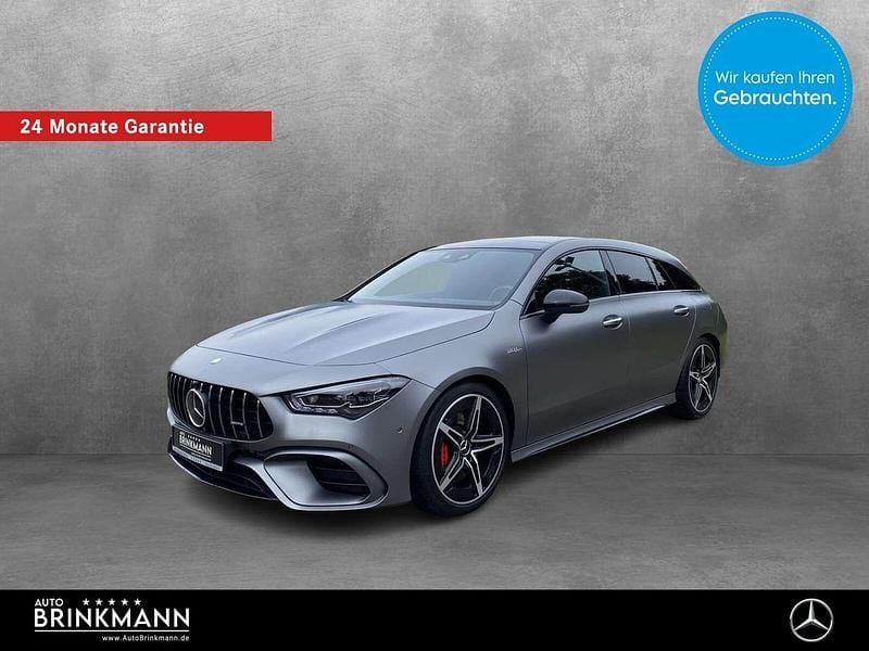 Manufaktur magno lack manufaktur mountaingrau magno Gebraucht 2024 Mercedes CLA45 AMG Shooting Brake AMG Kombi | 57.488 € (Etwas zu teuer) - Bild 1/4