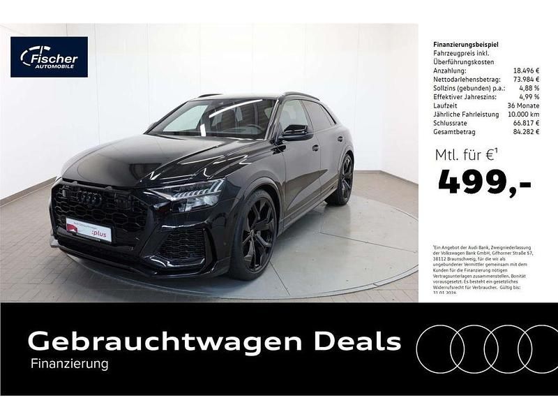 Schwarz Gebraucht 2022 Audi RS Q8 Sport SUV | 92.480 € (Superpreis) - Bild 1/4