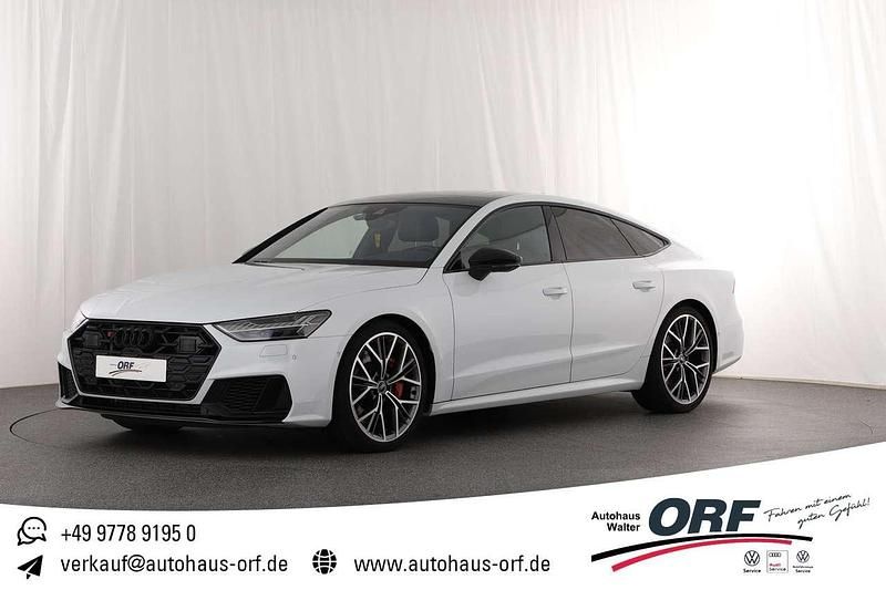 Gebraucht Audi S7 Sportback Performance 344 PS (253 kW) 2023 Gletscherweiß metallic Kleinwagen