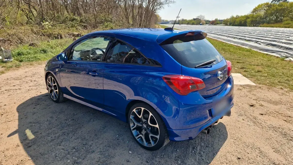 Gebraucht Opel Corsa OPC 207 PS (152 kW) 2016 Blau Kleinwagen