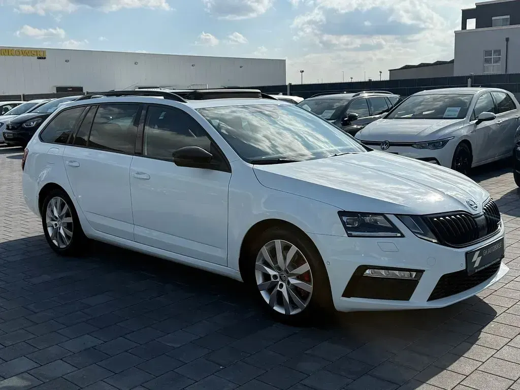 Gebraucht Skoda Octavia RS 184 PS (135 kW) 2017 Weiß Kombi
