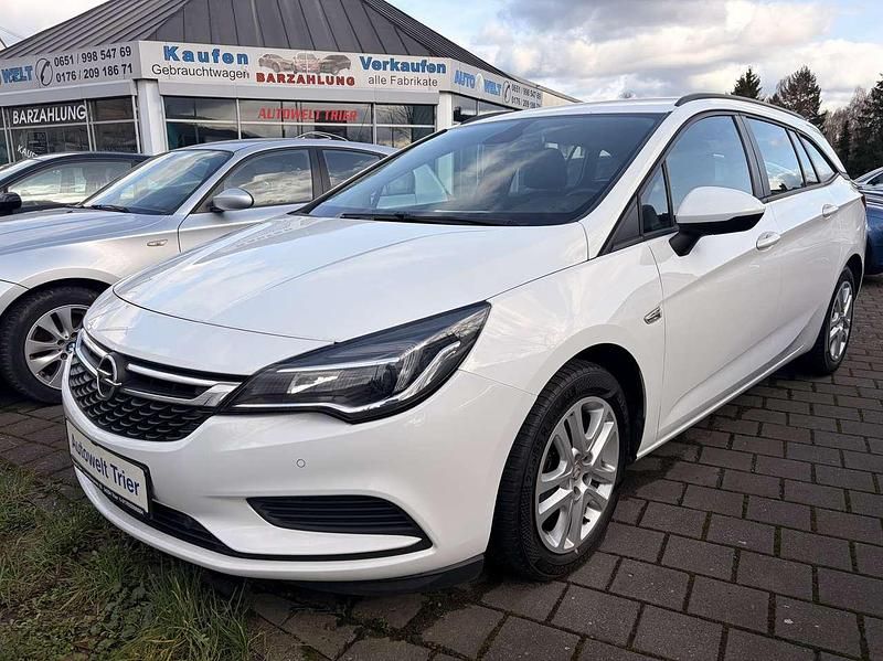 Gebraucht Opel Astra 110 PS (80 kW) 2018 Weiß Kombi