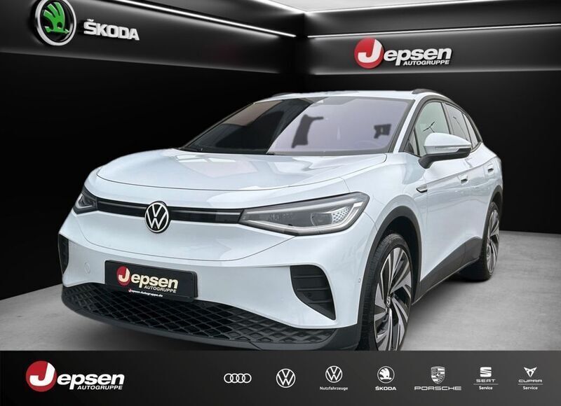 Gletscherweiß metallic Gebraucht 2023 VW ID.4 Pro SUV | 35.470 € (Superpreis) - Bild 1/4