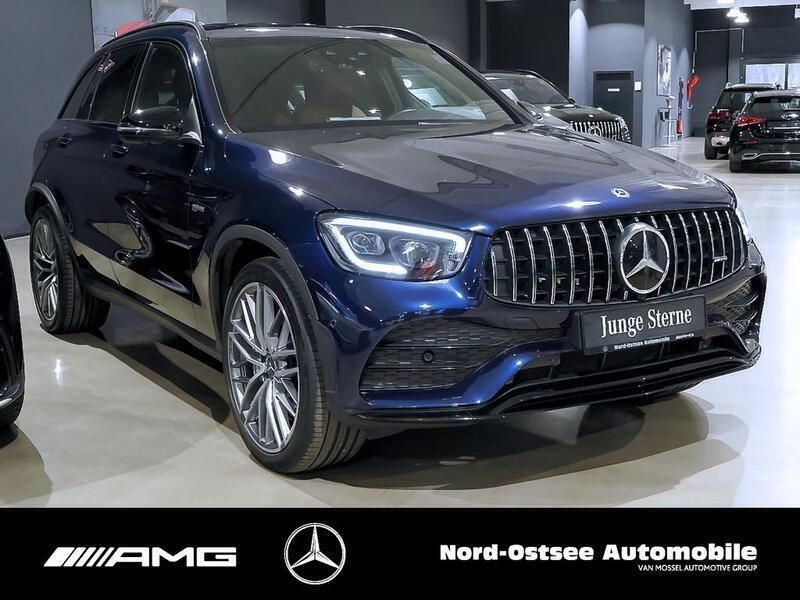 Gebraucht Mercedes GLC43 AMG AMG 390 PS (286 kW) 2020 Blau cavansitblau metallic SUV