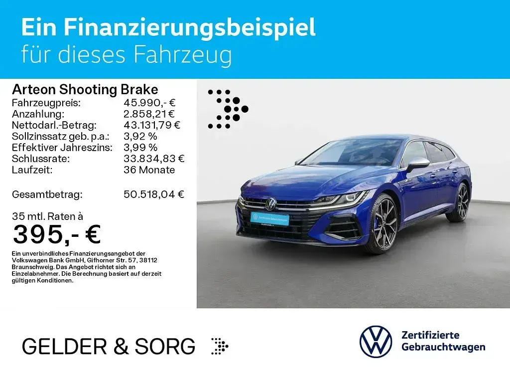 Occasion VW Arteon R 320 ch (235 kW) 2024 Bleue Break
