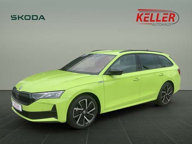 Mamba grün Gebraucht 2024 Skoda Octavia SportLine Kombi | 34.875 € (Etwas zu teuer) - Bild 1/4