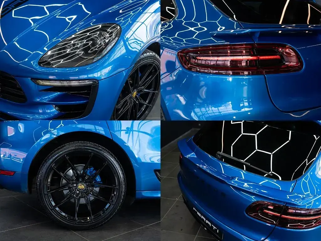 Usata Porsche Macan S 258 CV (189 kW) 2014 Blu SUV