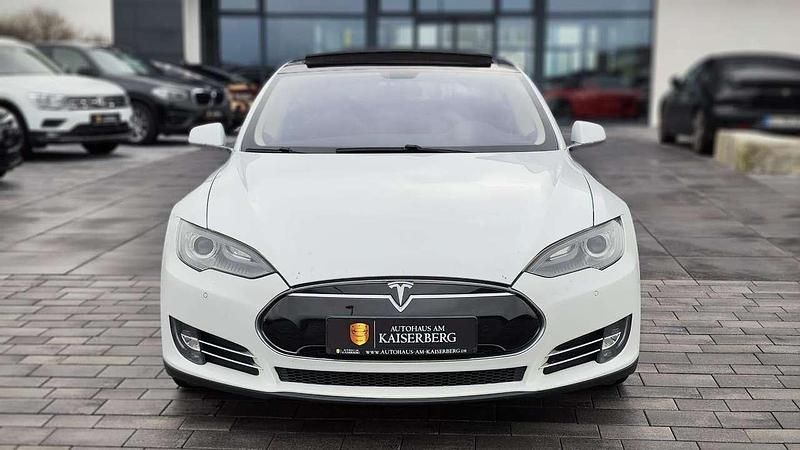 Gebraucht Tesla Model S 269 kW (367 PS) 2014 Weiß Kleinwagen